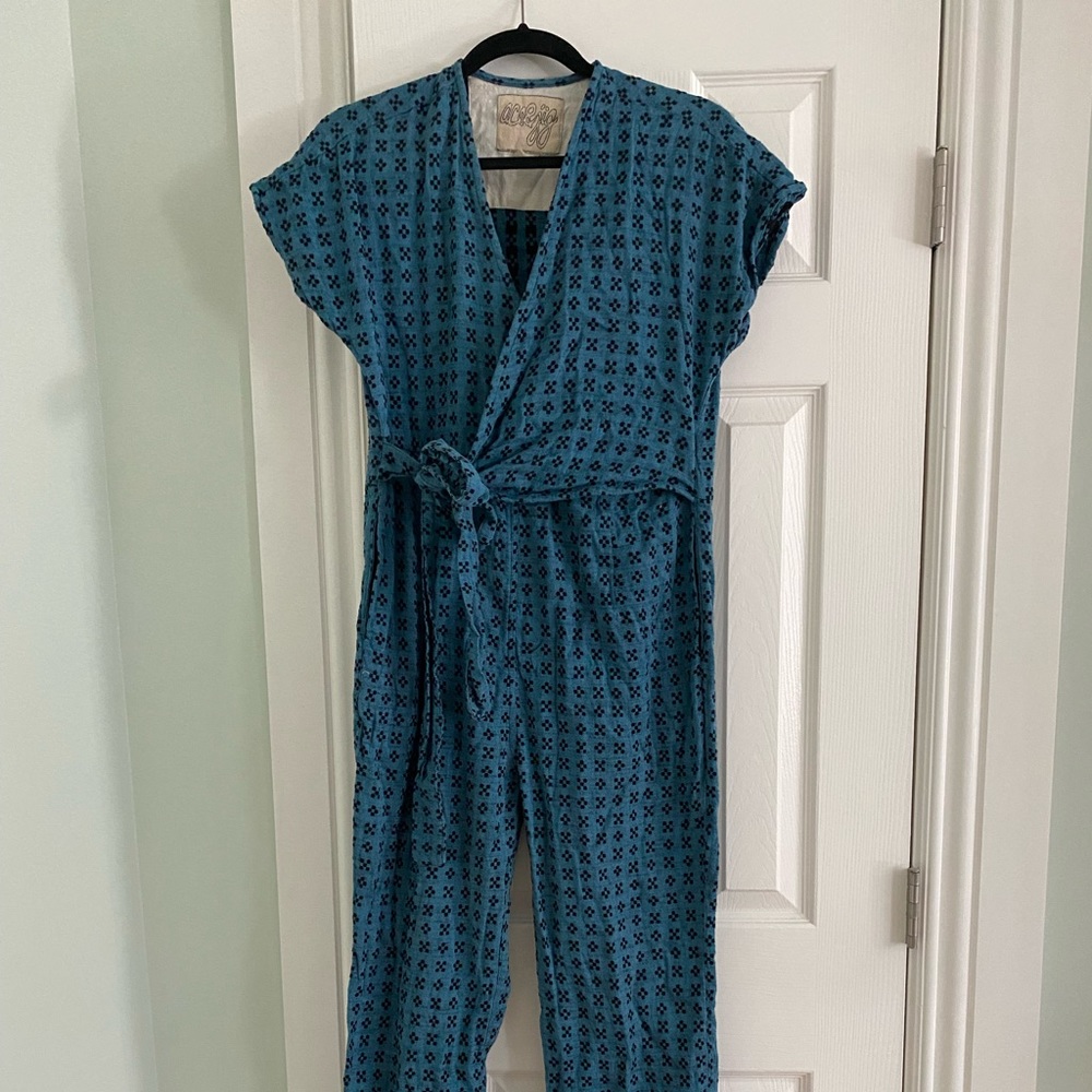 Ace & jig wrap jumpsuit jumper cotton